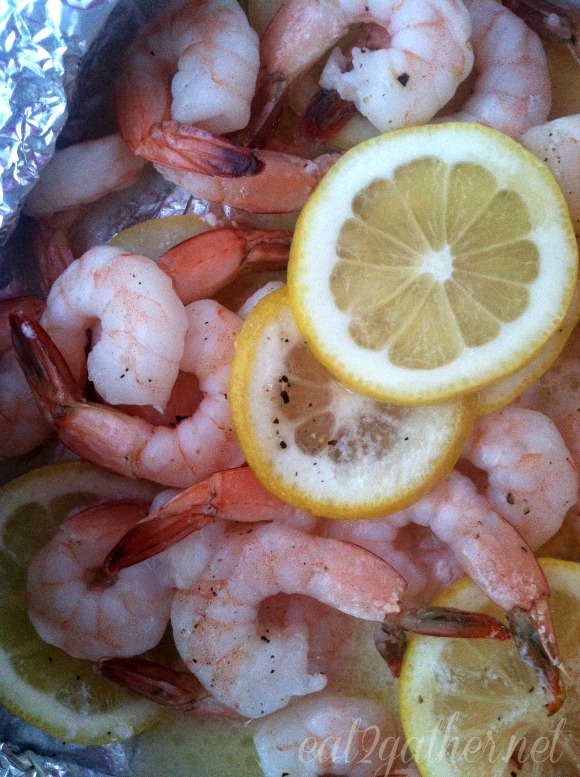 shrimp cooked in butter with lemon